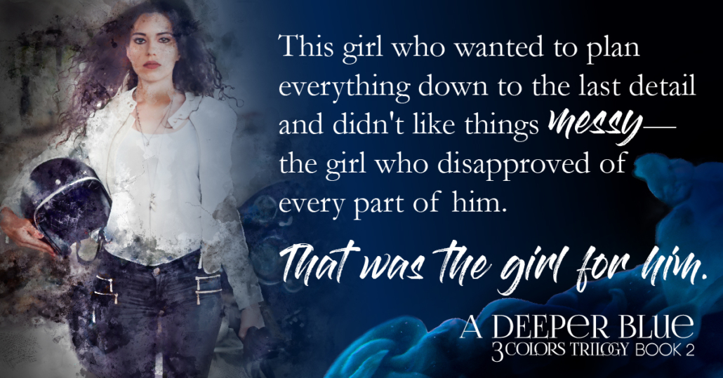 Release Day Teaser Image for A Deeper Blue