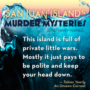 Quote from An Unseen Current: This island is full of private little wars. Mostly it just pays to be polite and keep your head down.